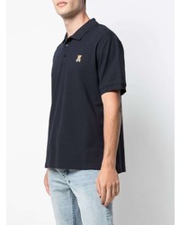 dunkelblaues Polohemd von Moschino