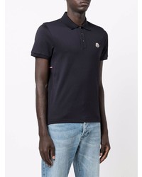 dunkelblaues Polohemd von Moncler