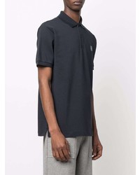 dunkelblaues Polohemd von Stone Island