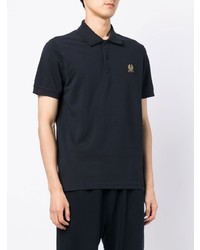 dunkelblaues Polohemd von Belstaff