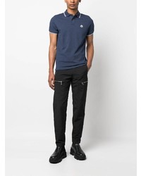 dunkelblaues Polohemd von Moncler