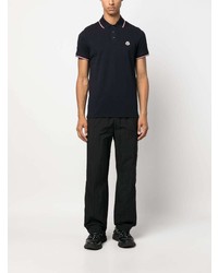 dunkelblaues Polohemd von Moncler