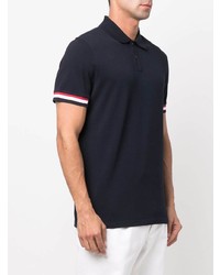 dunkelblaues Polohemd von Moncler