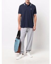 dunkelblaues Polohemd von Lacoste