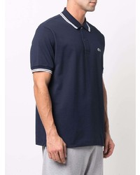 dunkelblaues Polohemd von Lacoste