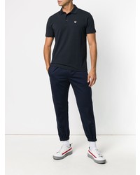 dunkelblaues Polohemd von Ea7 Emporio Armani