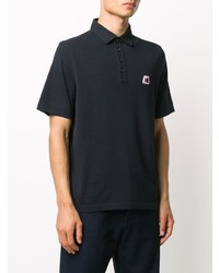 dunkelblaues Polohemd von Moncler