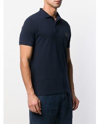 dunkelblaues Polohemd von Stone Island