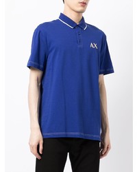 dunkelblaues Polohemd von Armani Exchange