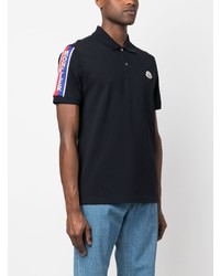 dunkelblaues Polohemd von Moncler