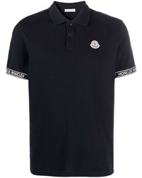 dunkelblaues Polohemd von Moncler