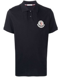 dunkelblaues Polohemd von Moncler