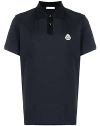 dunkelblaues Polohemd von Moncler