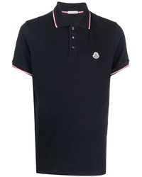 dunkelblaues Polohemd von Moncler