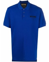 dunkelblaues Polohemd von Moschino