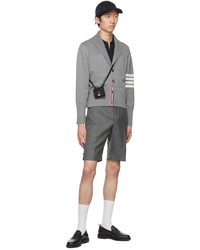 dunkelblaues Polohemd von Thom Browne