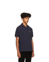 dunkelblaues Polohemd von Lacoste