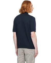 dunkelblaues Polohemd von rag & bone