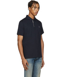 dunkelblaues Polohemd von rag & bone