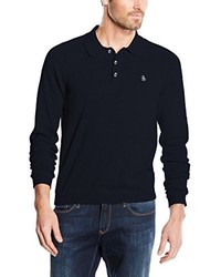 dunkelblaues Polohemd von Original Penguin