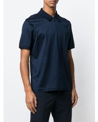 dunkelblaues Polohemd von Brioni