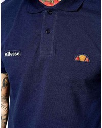 dunkelblaues Polohemd von Ellesse