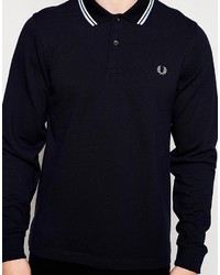 dunkelblaues Polohemd von Fred Perry