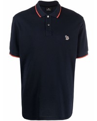 dunkelblaues Polohemd von PS Paul Smith