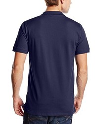 dunkelblaues Polohemd von Selected Homme