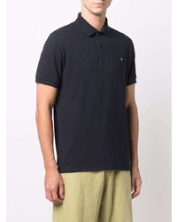 dunkelblaues Polohemd von Stone Island