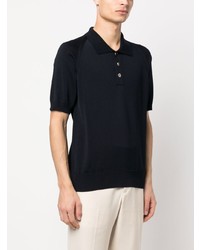 dunkelblaues Polohemd von Lardini