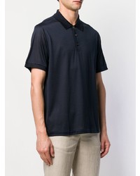 dunkelblaues Polohemd von Brioni