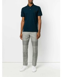 dunkelblaues Polohemd von Alexander McQueen