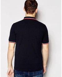 dunkelblaues Polohemd von Fred Perry