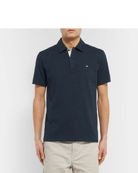 dunkelblaues Polohemd von rag & bone