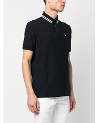 dunkelblaues Polohemd von Emporio Armani