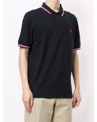 dunkelblaues Polohemd von Fred Perry