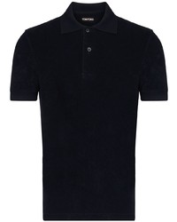 dunkelblaues Polohemd von Tom Ford