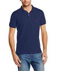 dunkelblaues Polohemd von TOMMY HILFIGER MENSWEAR