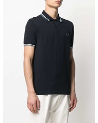 dunkelblaues Polohemd von Fred Perry