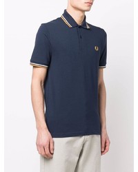 dunkelblaues Polohemd von Fred Perry