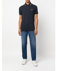 dunkelblaues Polohemd von Fred Perry