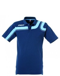 dunkelblaues Polohemd von Uhlsport