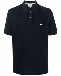 dunkelblaues Polohemd von Woolrich