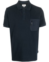 dunkelblaues Polohemd von Woolrich