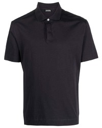 dunkelblaues Polohemd von Zegna