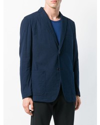 dunkelblaues Sakko von Issey Miyake Men