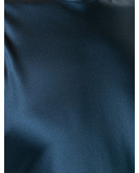 dunkelblaues Seidekleid von A.L.C.