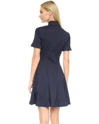 dunkelblaues Shirtkleid von Yigal Azrouel