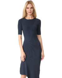 dunkelblaues Strick Kleid von Cushnie et Ochs